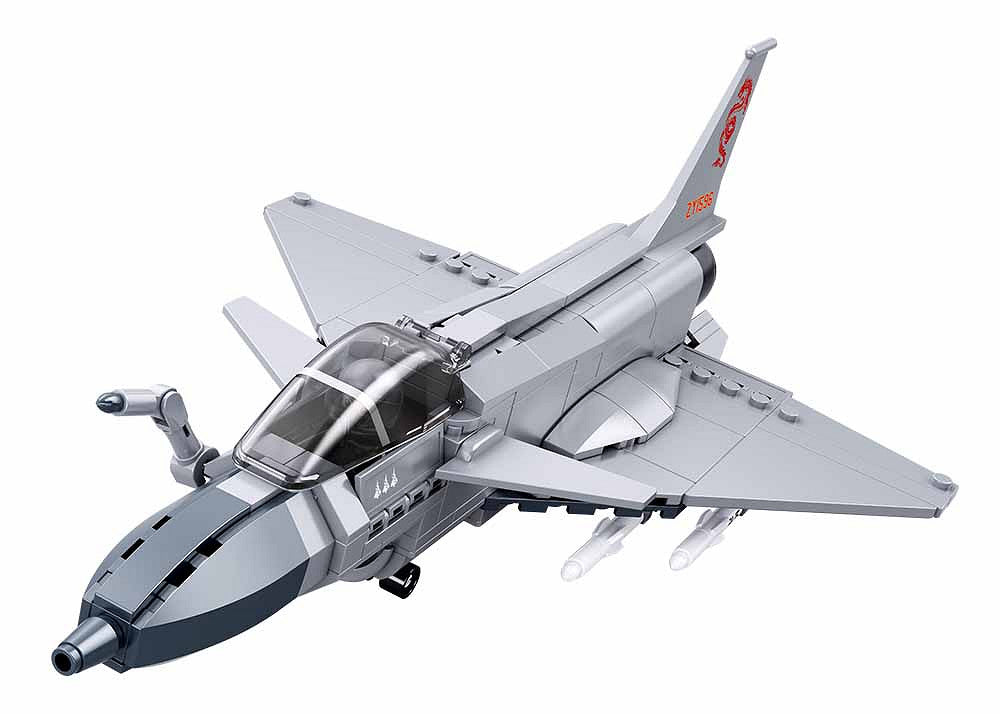 Set de Construcție Avion J-10CS Sluban Army – 211 Piese, Scară 1:55 - poza 4