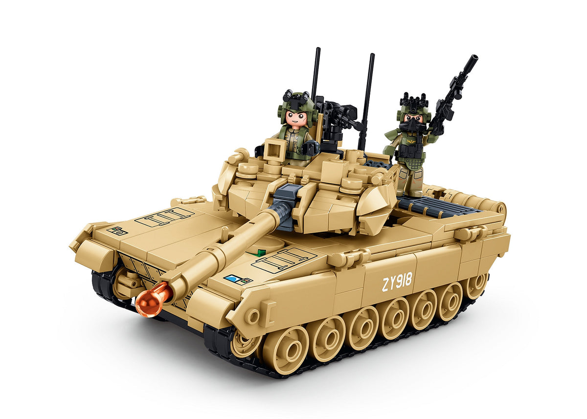 Set de Construcție Tanc Type 15 Lichte Sluban M38-B1577 – 411 Piese, Scară 1:45 - poza 2