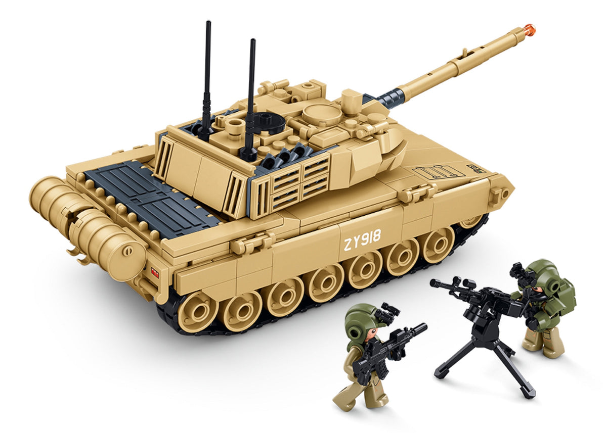 Set de Construcție Tanc Type 15 Lichte Sluban M38-B1577 – 411 Piese, Scară 1:45 - poza 3