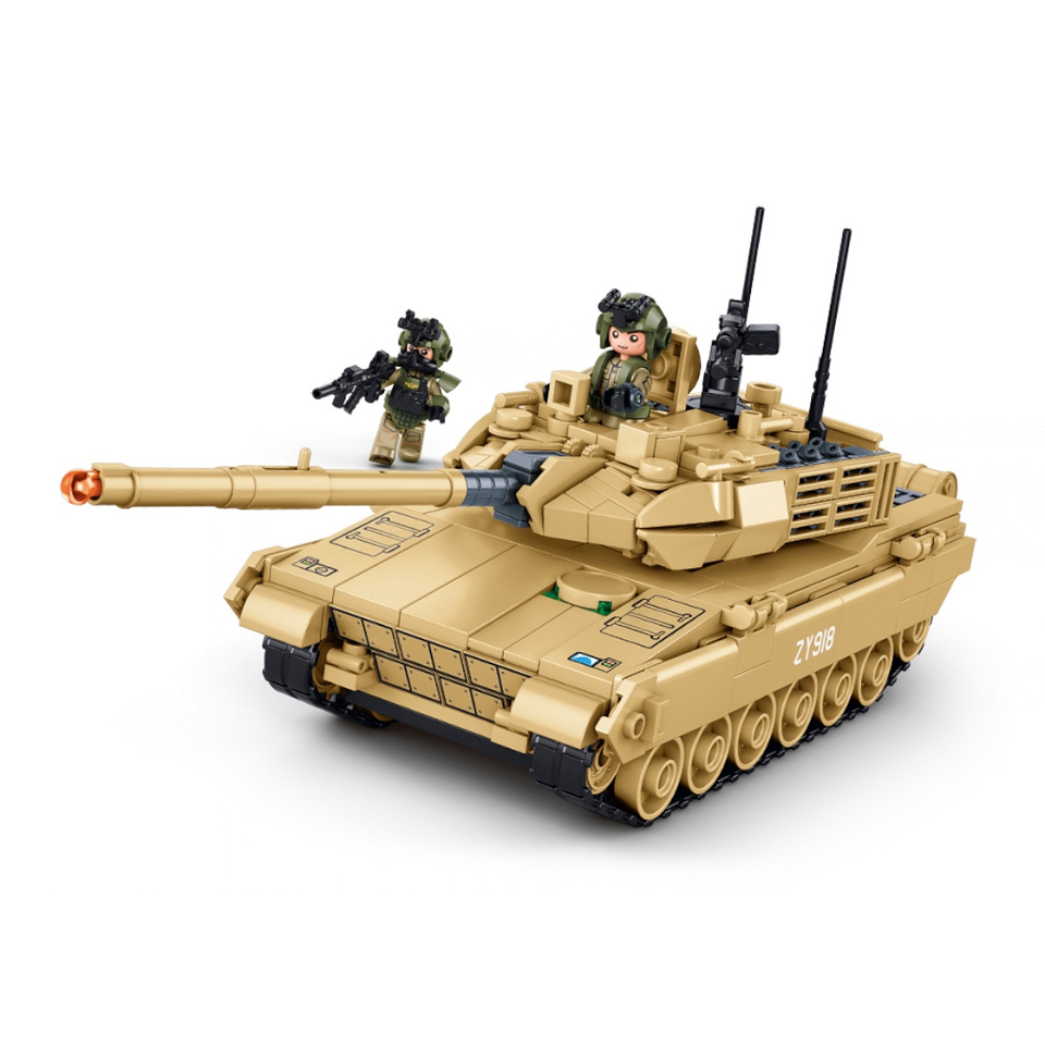 Set de Construcție Tanc Type 15 Lichte Sluban M38-B1577 – 411 Piese, Scară 1:45 - poza 1