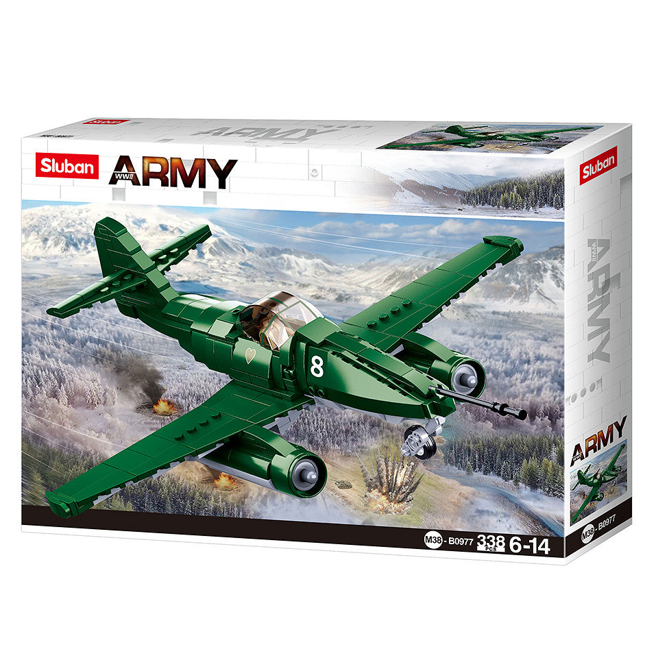 Set Construcție Sluban (Battle of Budapest) Fighter Aircraft - Confruntări Aeriene Epice