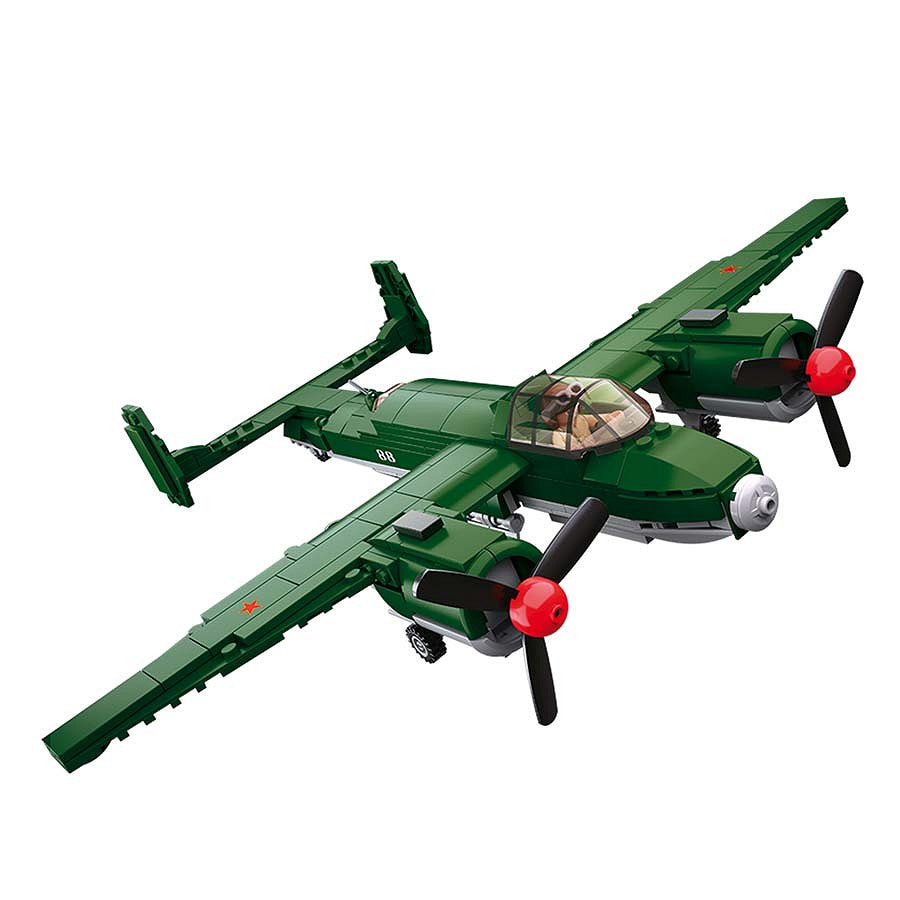 Set Construcție Sluban WWII Allied Bomber - Realism Istoric Superior