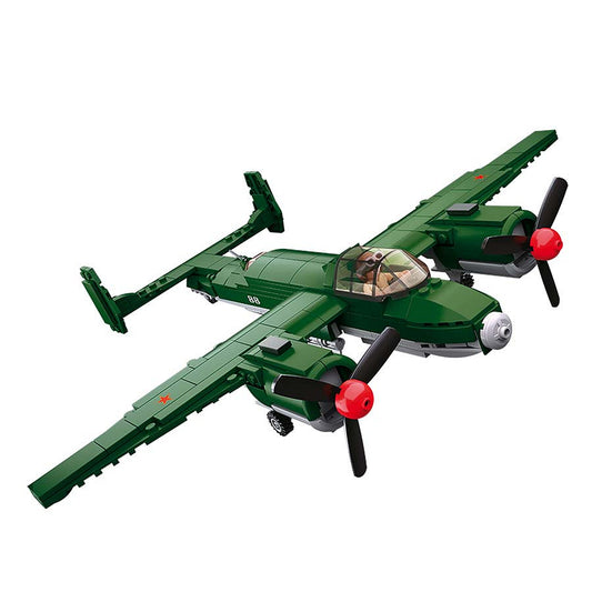 Set Construcție Sluban WWII Allied Bomber - Realism Istoric Superior