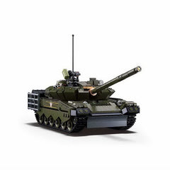 Set Construcție T-80 Tank M-38 B1178 Sluban - Asamblează Puterea Blindată