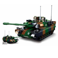Set Construcție Tanc Sluban German Main Battle Tank M38-B0839 - Precizie Militară