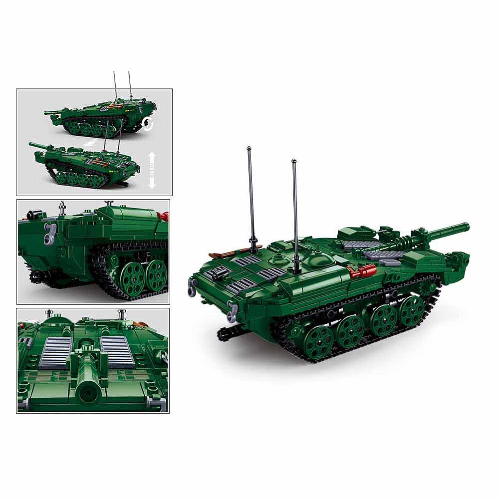 Set Construcție Tanc STRV103 Sluban - Precizie Militară, Experiență Epică