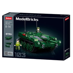 Set Construcție Tanc STRV103 Sluban - Precizie Militară, Experiență Epică
