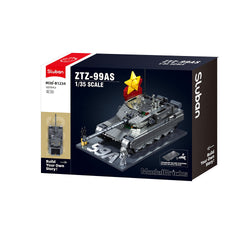 Set Construcție Tank ZTS-99AS M38-B1234 Militar Sluban - Dominație Strategică pe Câmpul de Bătălie