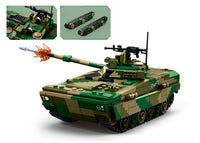 Set de Construcție Vehicul de Luptă ZBD-04AS Sluban – 385 Piese, Scară 1:44 - poza 3