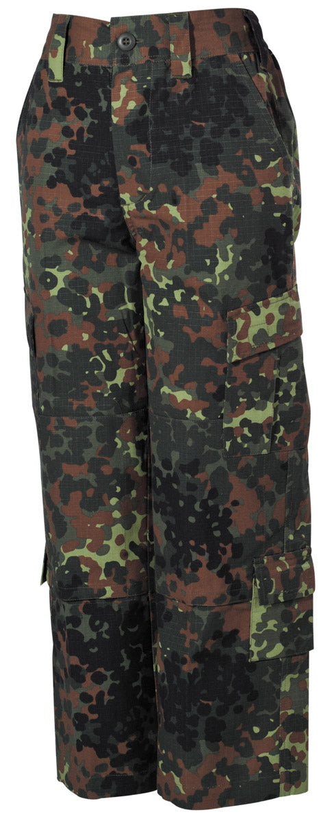 Set Costum ACU BW Camo Copii MFH - Rip Stop, Talie Elastică