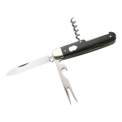 Set Cuțit Picnic Ebenholz Hartkopf-Solingen - Oțel 14034, Mâner Abanos, 3 Piese