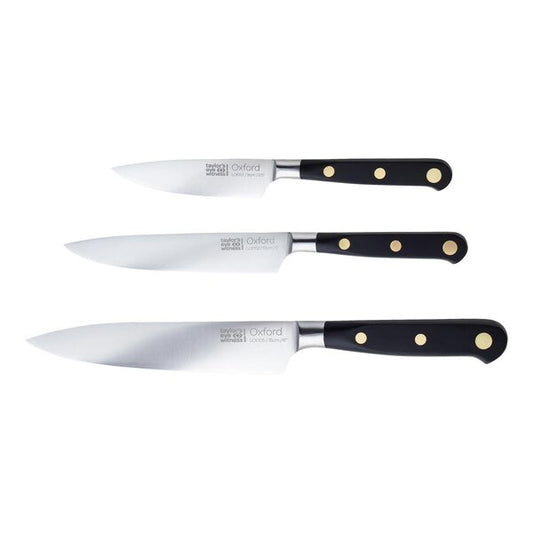 Set Cuțite Bucătărie OXFORD Herbertz - Oțel 420, 3 Piese