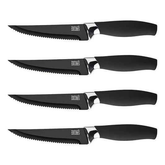Set Cuțite Friptură Taylor's Eye Witness 4 piese Herbertz - Oțel 420, Mâner ergonomic