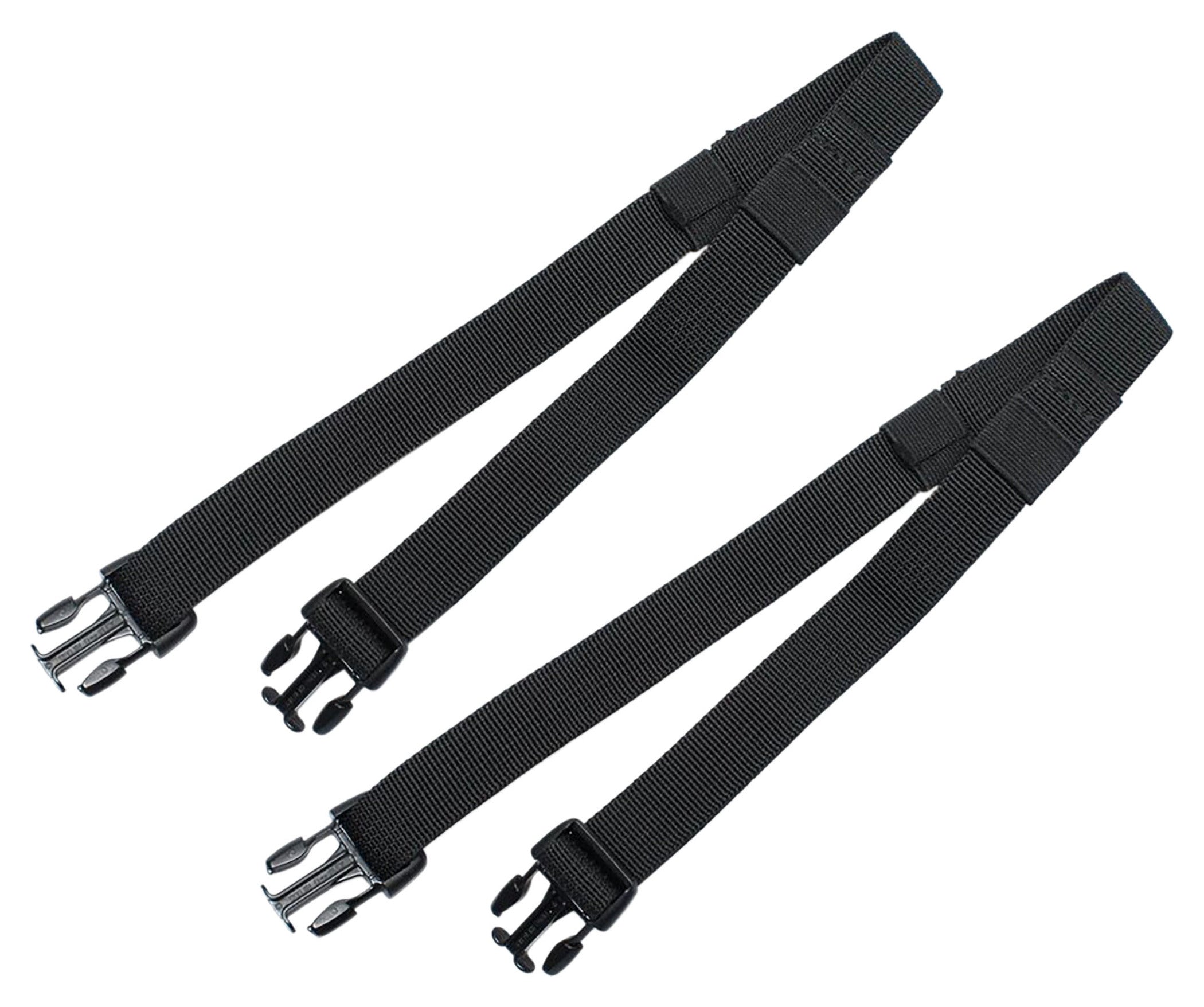 Set Curele Compresie SW-MOTECH pentru Genți Moto - Negru, Universal