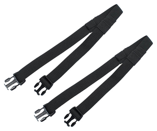 Set Curele Compresie SW-MOTECH pentru Genți Moto - Negru, Universal