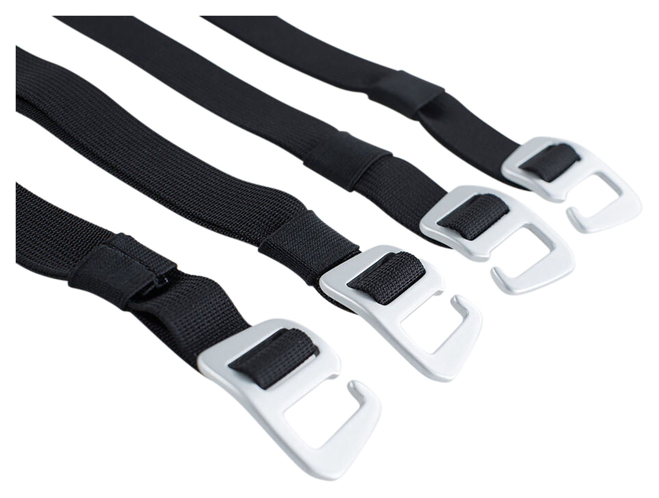 Set Curele Fixare Legend Gear - Universal, Negru/Argintiu