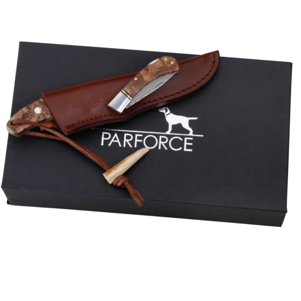 Set Cuțite Damasc Parforce Frankonia - Mâner Lemn, Eleganță Pescuit - 4