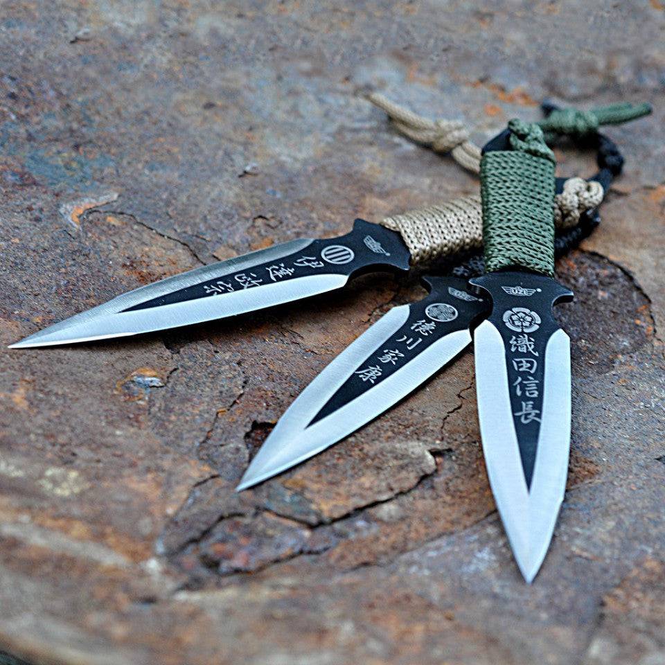 Set Cutite De Aruncat Uzi