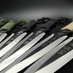 Set Cutite De Aruncat Uzi