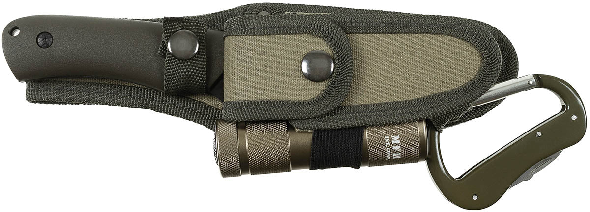 Set cuțite multifuncțional OD green MFH - Oțel 3Cr13MoV, Lamă zimțată