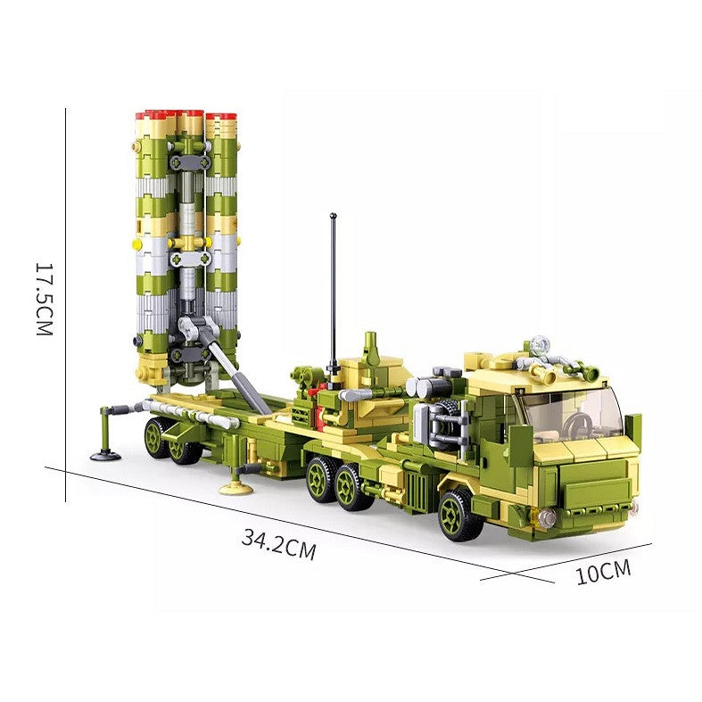 Set de Construcție Militar Sluban Launching Vehicle M38-B0758 - Stăpânește Strategia de Asalt