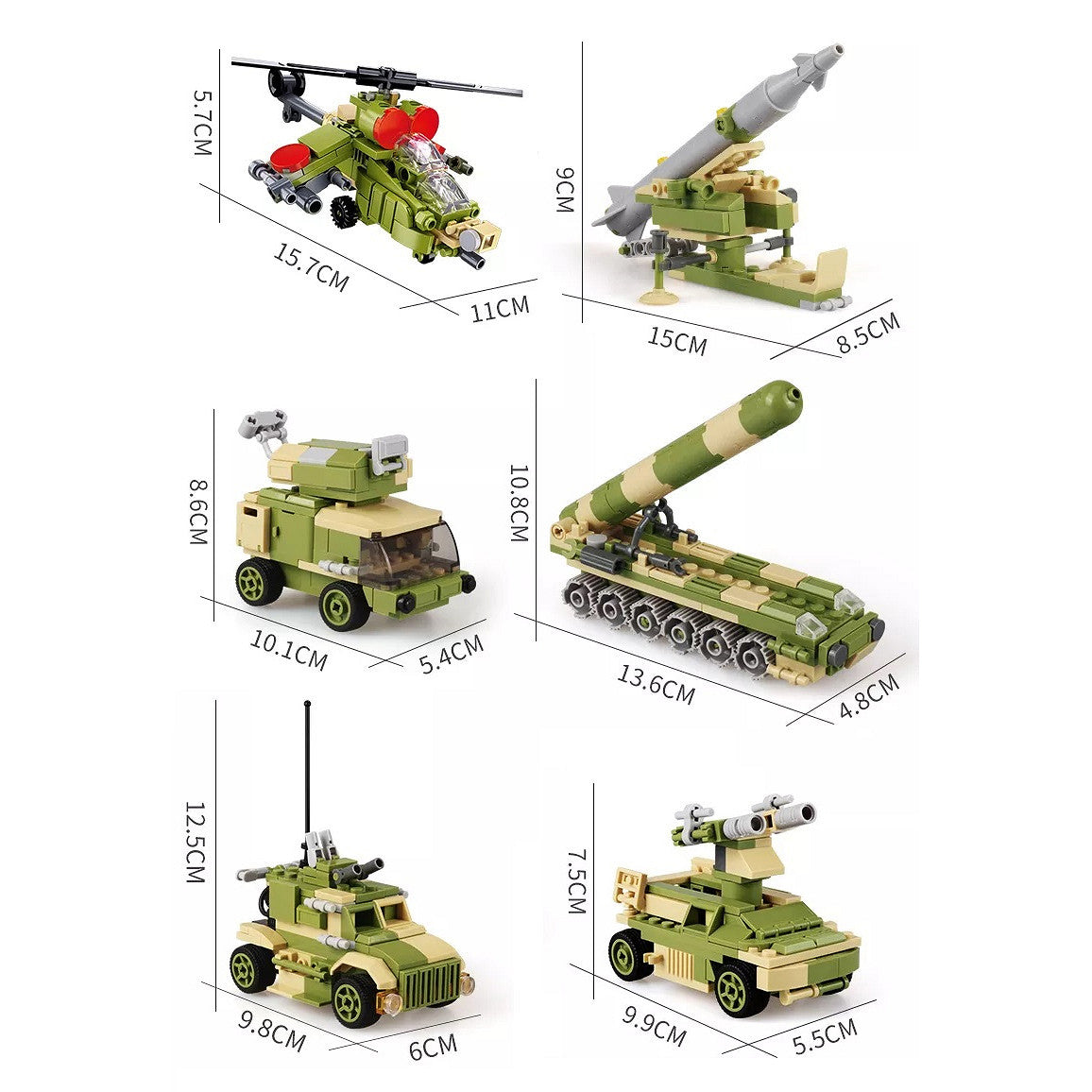 Set de Construcție Militar Sluban Launching Vehicle M38-B0758 - Stăpânește Strategia de Asalt