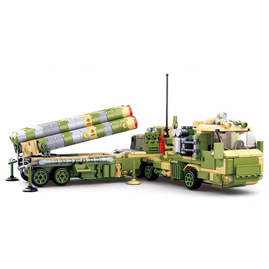 Set de Construcție Militar Sluban Launching Vehicle M38-B0758 - Stăpânește Strategia de Asalt