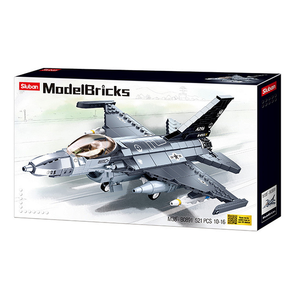Set de Construcție Sluban Falcon fighter M38-B0891 - Dominație Aeriană Completă