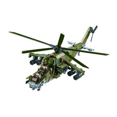 Set de Construcție Sluban MI-24S Gunship M38-B1137 - Dominare Aeriană Tactică