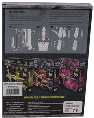 Set de construit Paper Shooters "Zombie" - Set 2 bucăți, Compatibil art. 38501