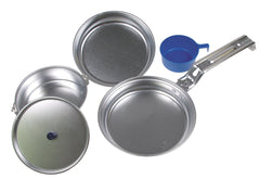 Set de gătit Deluxe Aluminiu FoxOutdoor - 4 Piese, Pliabil