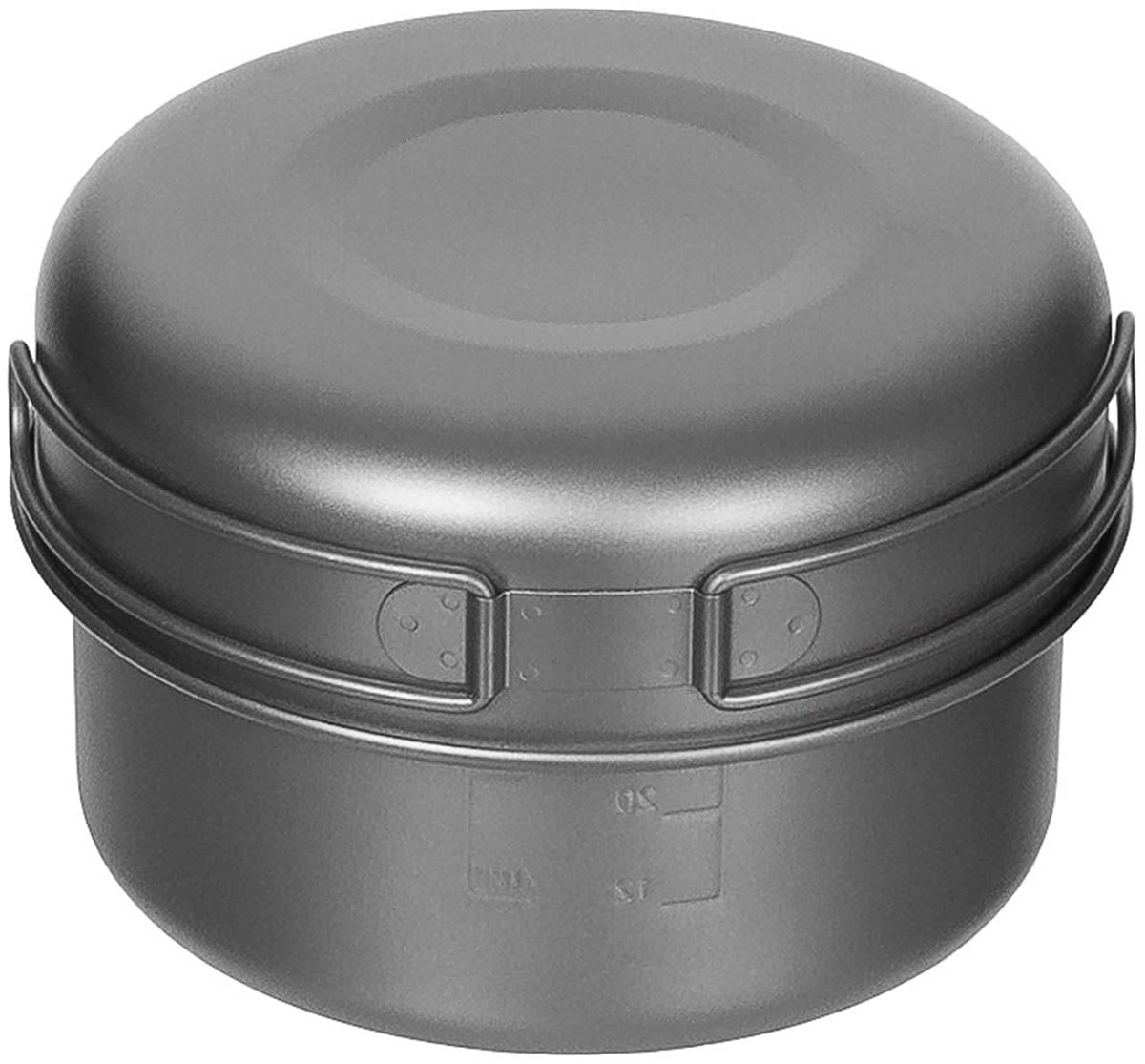 Set de Gătit din Titan, 5 Piese FoxOutdoor - Ultralight, 1.2L