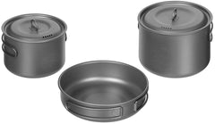 Set de Gătit din Titan, 5 Piese FoxOutdoor - Ultralight, 1.2L