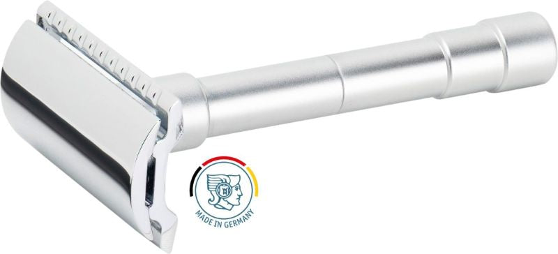 Set de Ras Merkur 46C Reiserasier-Set - Oțel, Compact pentru Călătorii