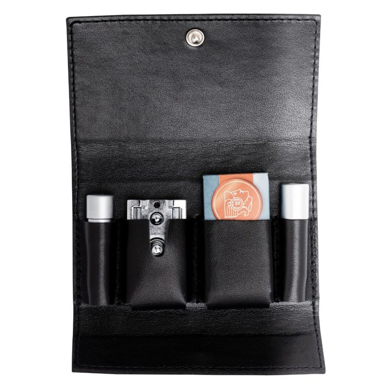 Set de Ras Merkur 46C Reiserasier-Set - Oțel, Compact pentru Călătorii