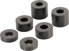 Set Distanțiere Negre Louis - Aluminiu CNC, Universal