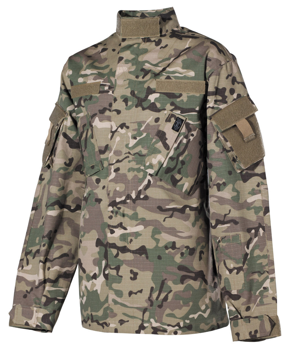 Set Echipament ACU Rip Stop Operation Camo Copii MFH - Talie Elastică, 8 Buzunare
