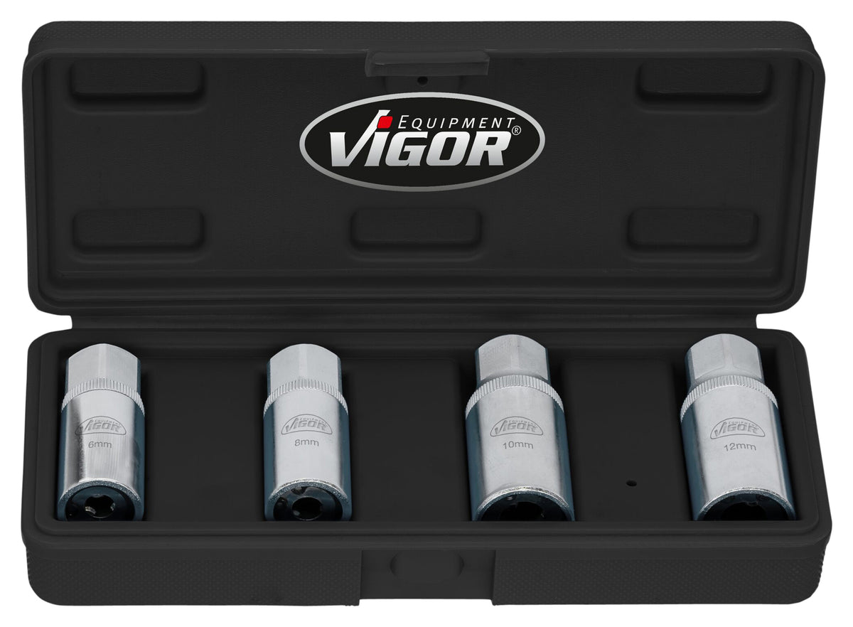 Set Extractoare Prezoane Vigor - Crom-Vanadiu, 4 piese