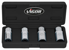 Set Extractoare Prezoane Vigor - Crom-Vanadiu, 4 piese