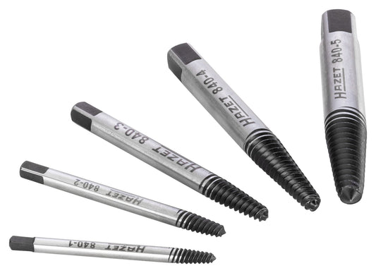 Set Extractoare Șuruburi Hazet - M3-M18, 5 Piese