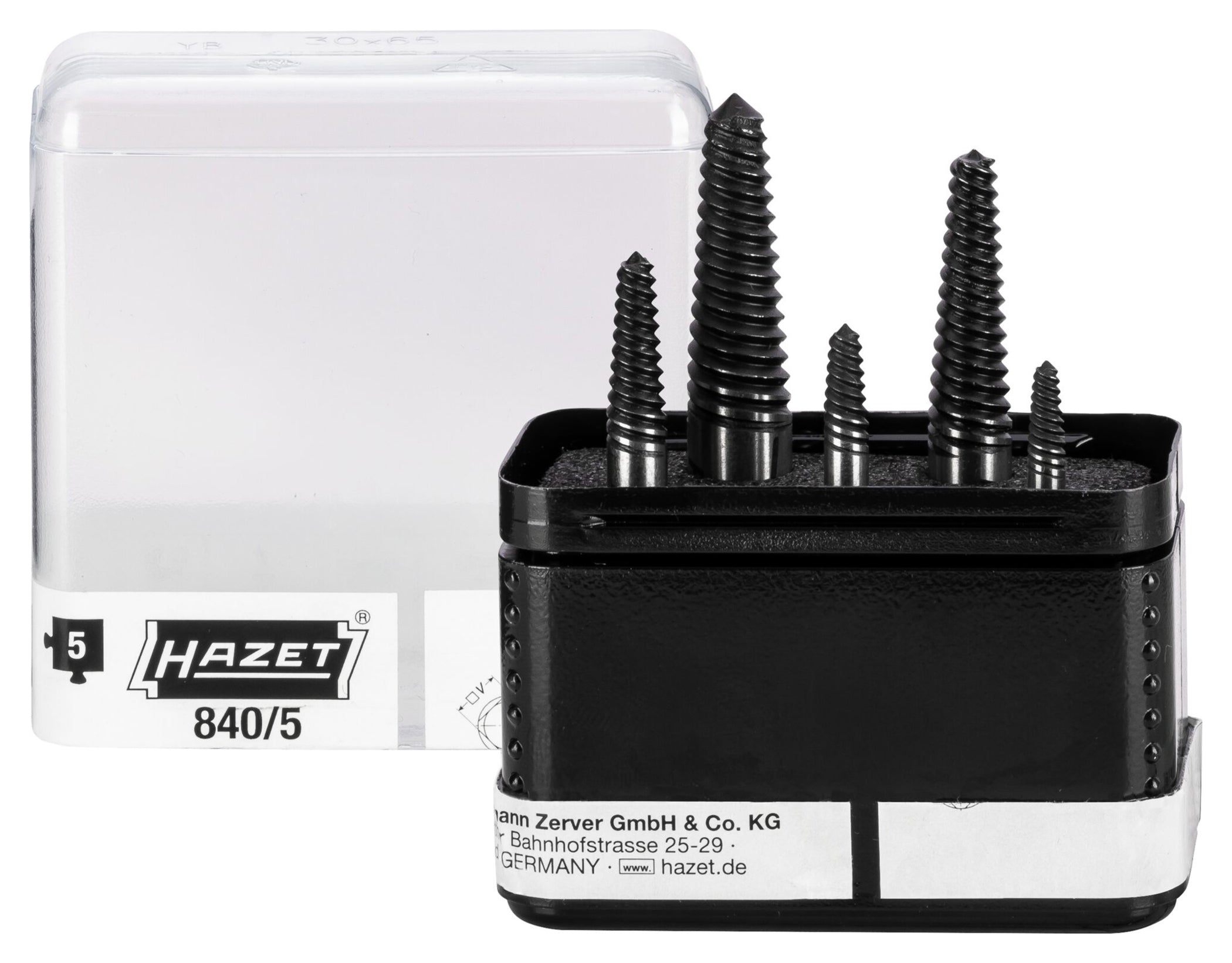 Set Extractoare Șuruburi Hazet - M3-M18, 5 Piese