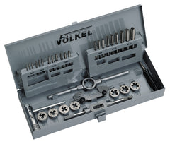 Set Filetare și Tarodare Völkel M3-M12 - 31 Piese HSS