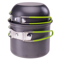 Set Gătit Outdoor HIKE PRO COOK SET ELBRUS - Aluminiu, Compact, 4 Piese - 3