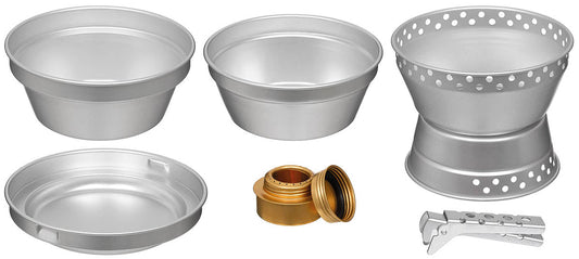 Set Gătit Premium Aluminiu FoxOutdoor - Capacitate 1.5L, Compact