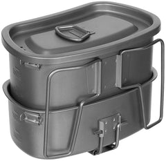 Set Gătit Titan, Mânere Pliabile, 3 Piese FoxOutdoor - Ultra-ușor, Robust