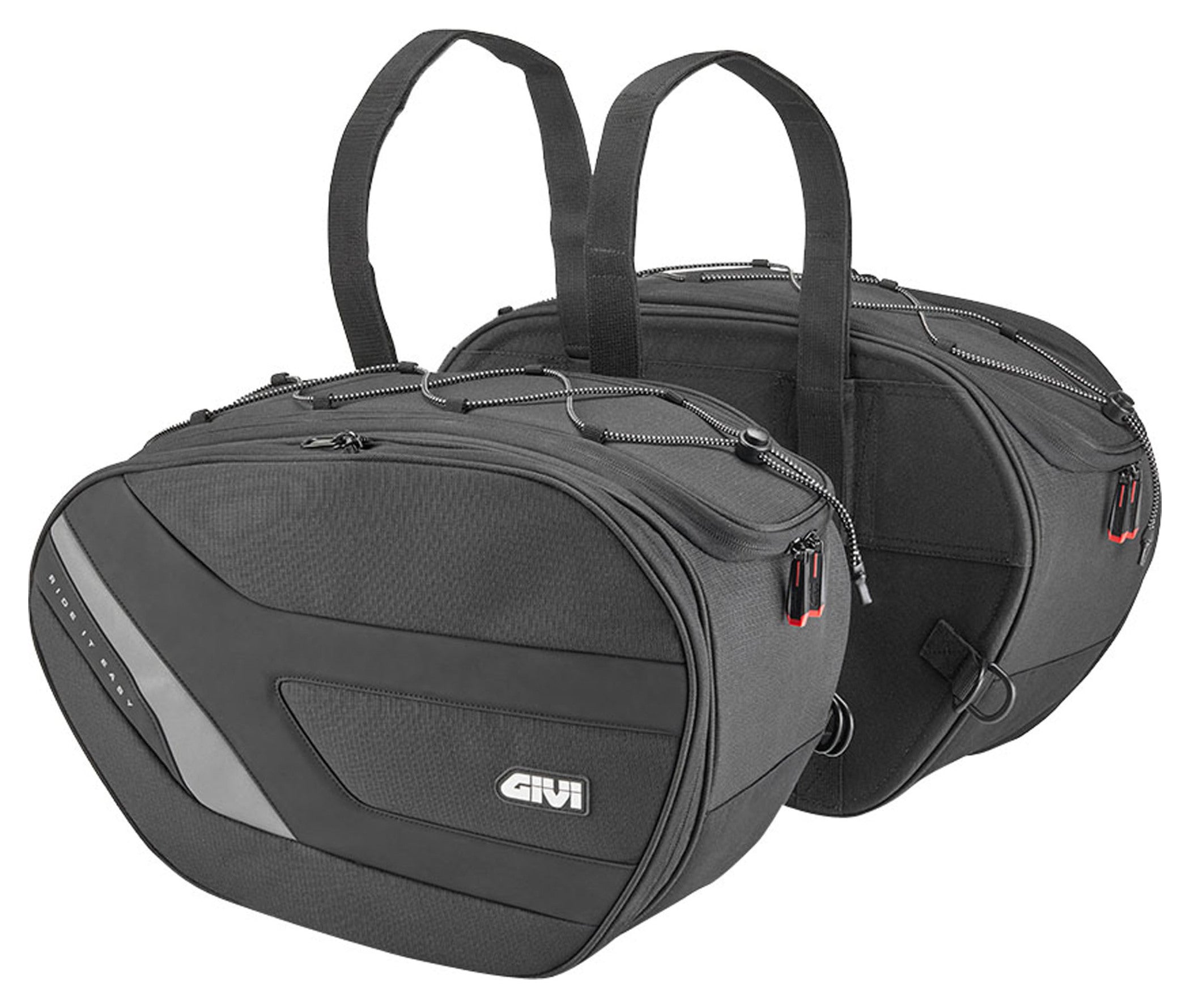 Set Genți Laterale Moto EASY-T Louis 25L+25L - Extensibile, Impermeabile