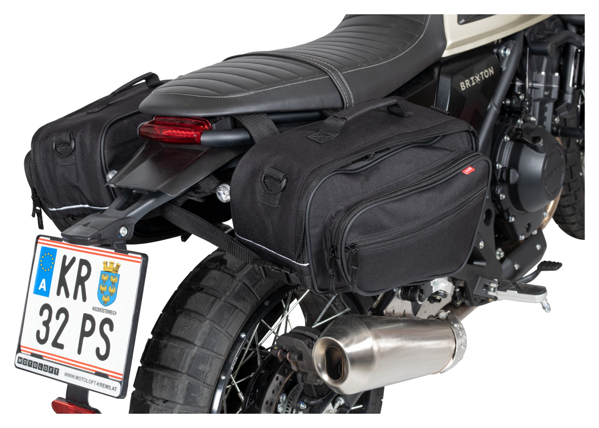 Set Genți Laterale Moto Louis - Impermeabile, 2x15L, Weekend