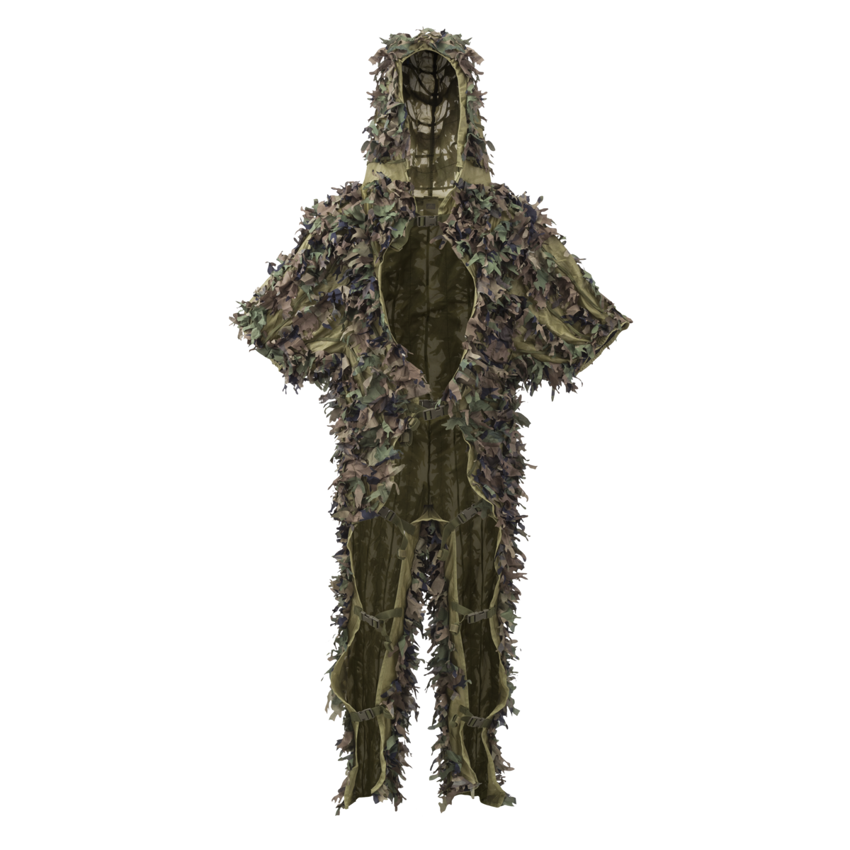 Set Ghillie Helikon-Tex Woodland Laser-Cut