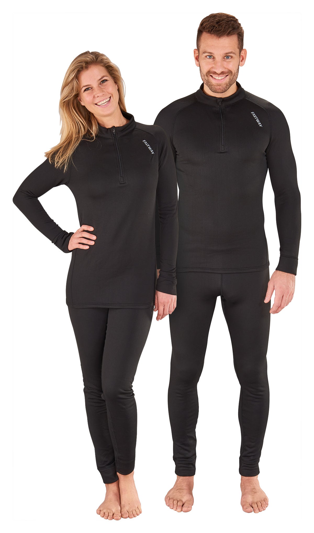 Set Lenjerie Termică Microfleece Fastway - Căldură și Confort