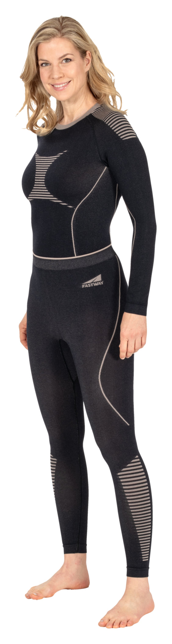 Set Lenjerie Termo F-2402 Seamless Fastway Damă - Confort & Elasticitate
